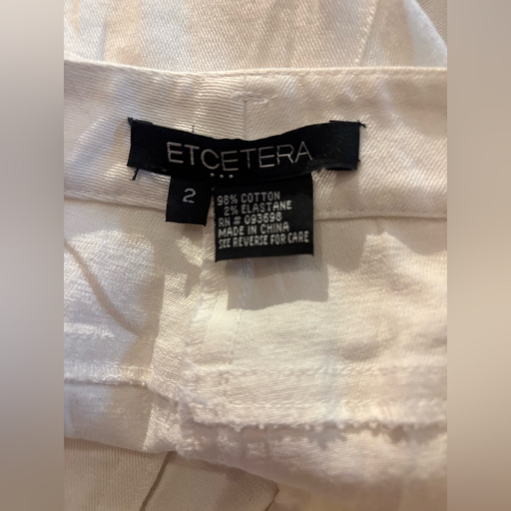 ETCETERA white micro flare jeans - Picture 7 of 8